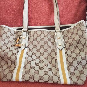 Authentic Gucci Jolicoeur purse with enamel boot/purse charms